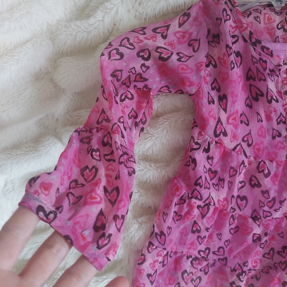 3/$20 Faded Glory Tank Lined Sheer Blouse - Picture 3 of 7